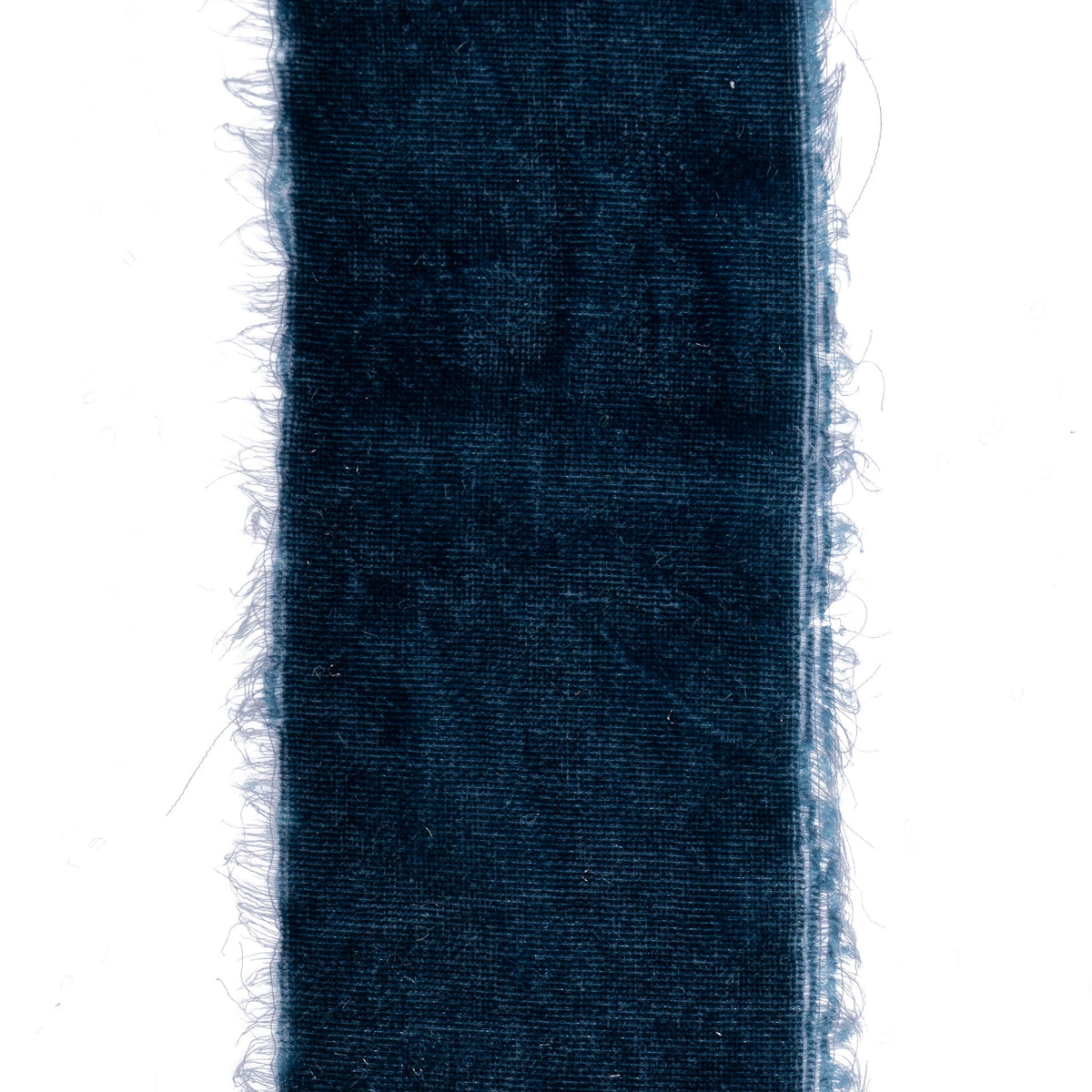 My Texas House Blue Velvet Christmas Ribbon, 2.5" x 12'