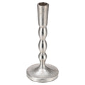 Silver Metal Christmas Taper Candle Holder, 7.8", by Holiday Time