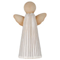 Ceramic Angel Christmas Decoration, Cream and White, 7.5", by Holiday Time