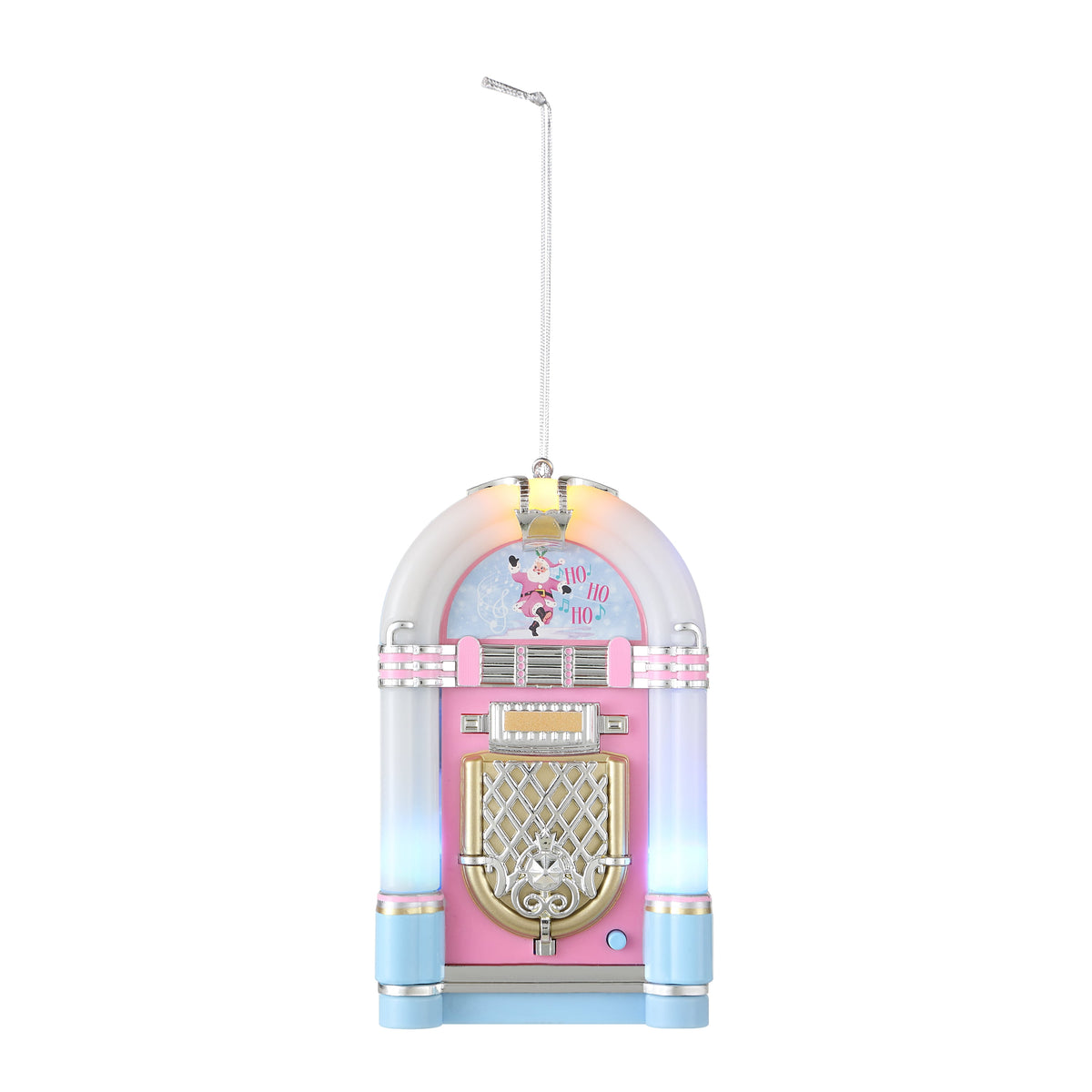 Mr. Christmas Mini Jukebox Ornament, Blue