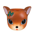 Mr. Christmas 12-Inch Brown Blow Mold Deer Candy Bowl Decoration
