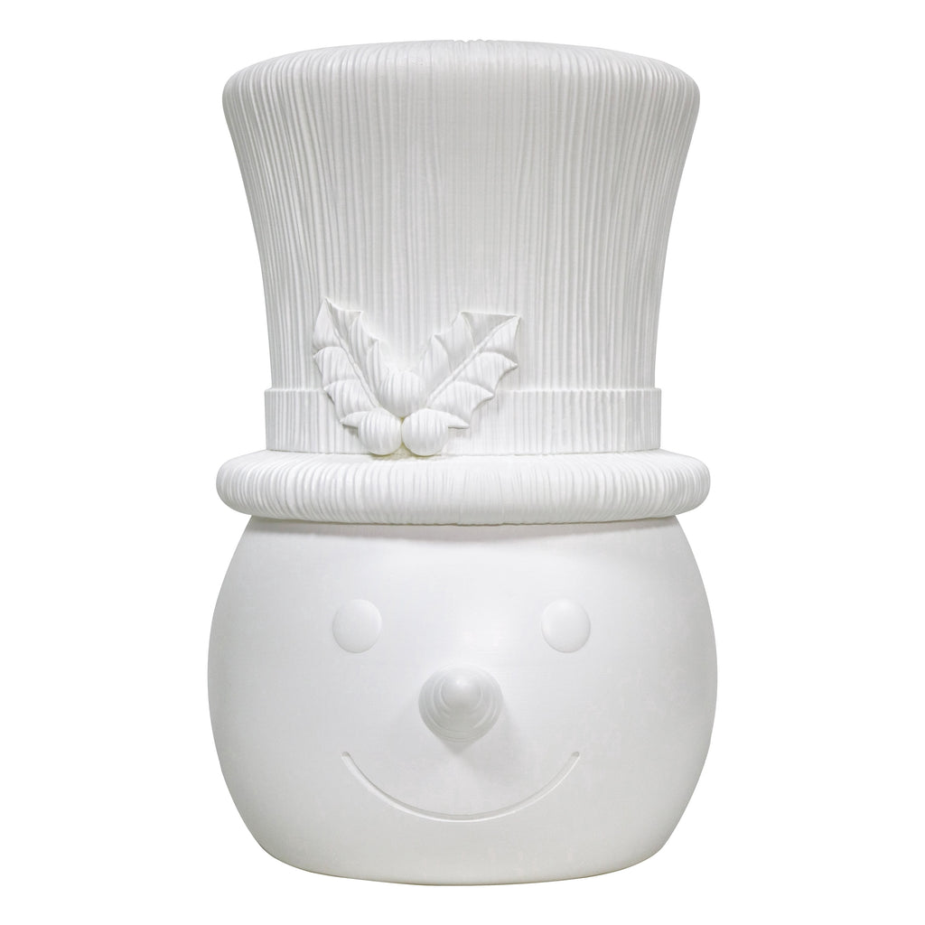 Paint-it-Yourself Blow Mold Snowman Decorative Nutcracker Head, White, 22.4", by Holiday Time
