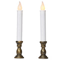 Indoor Battery-Operated LED Candle Lamps, Yellow, 2 Count, by Holiday Time