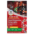 Beatsync Christmas 50 Count Multi-Color LED String Lights Sets, Holiday Lighting, Battery Operated