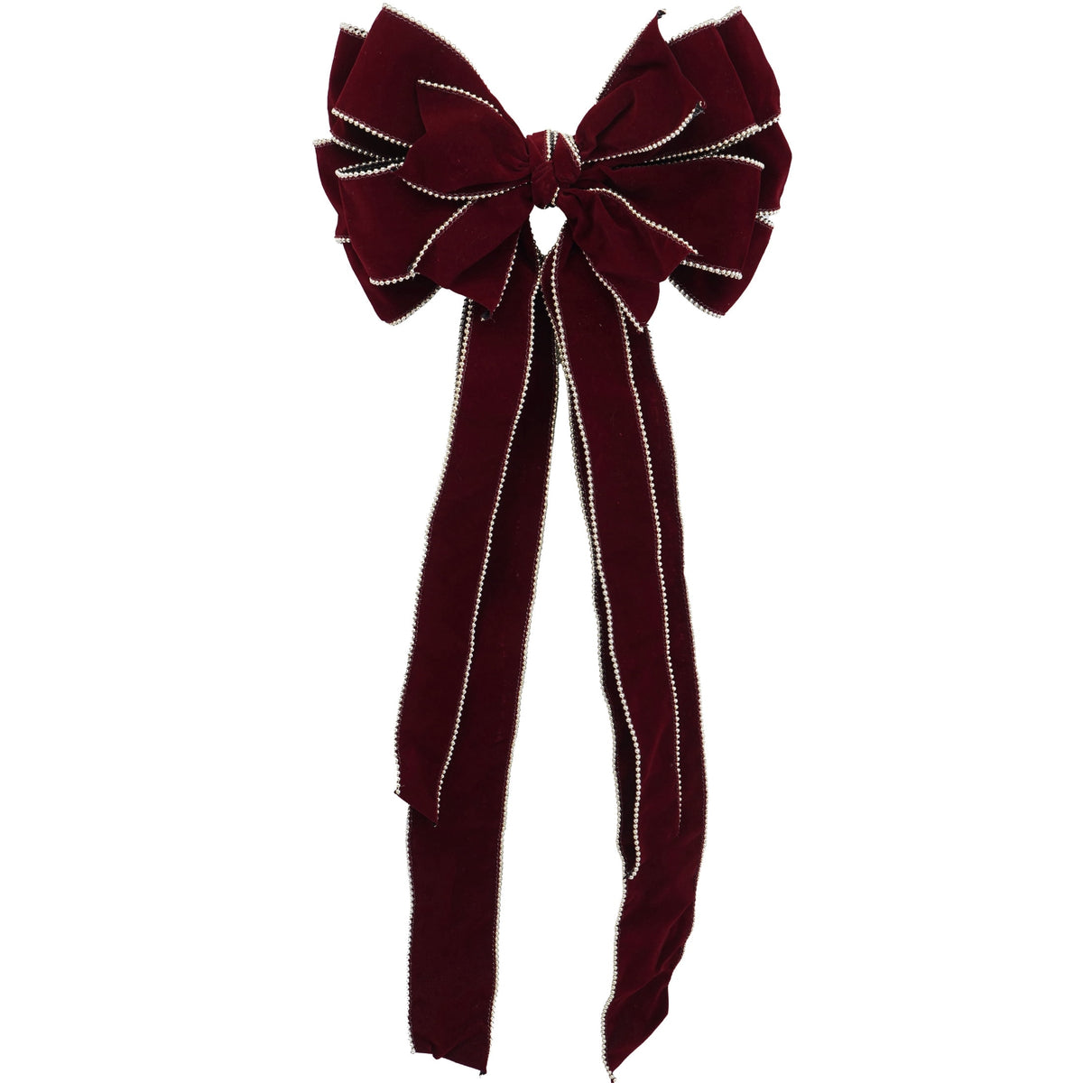 Burgundy Decorative Christmas Bow, 30", by Holiday Time