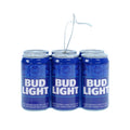 Bud Light Six‑Pack Figural Christmas Tree Ornament