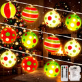 Battery Operated Christmas Lights, 10 Ft 20 LED Waterproof Christmas String Lights with Timer & 8 Modes for Christmas Tree Wreath Decorations Holiday Home Garden Indoor Outdoor Decor