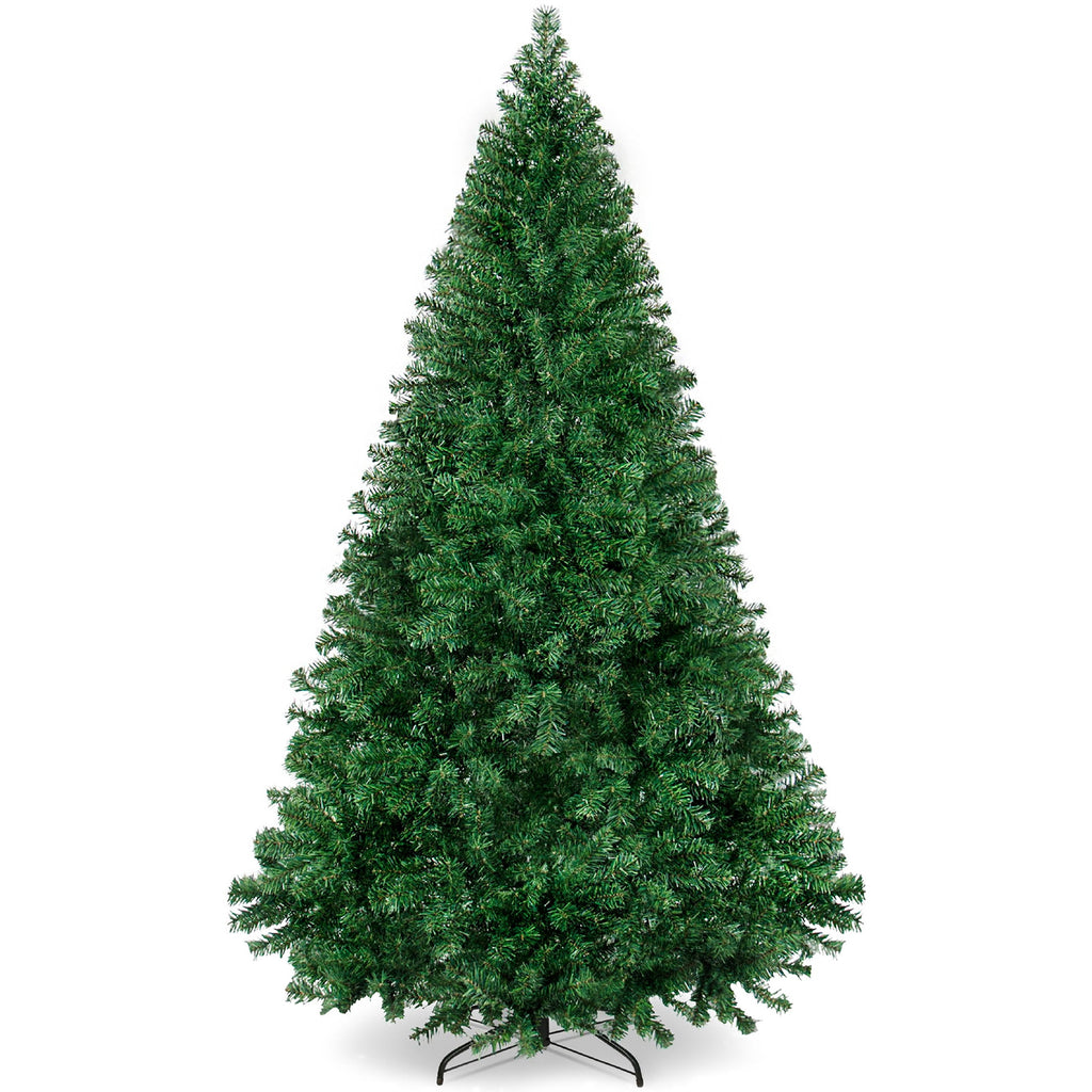 Best Choice Products 6ft Premium Hinged Artificial Christmas Pine Tree w/ 1,000 Tips, Metal Base