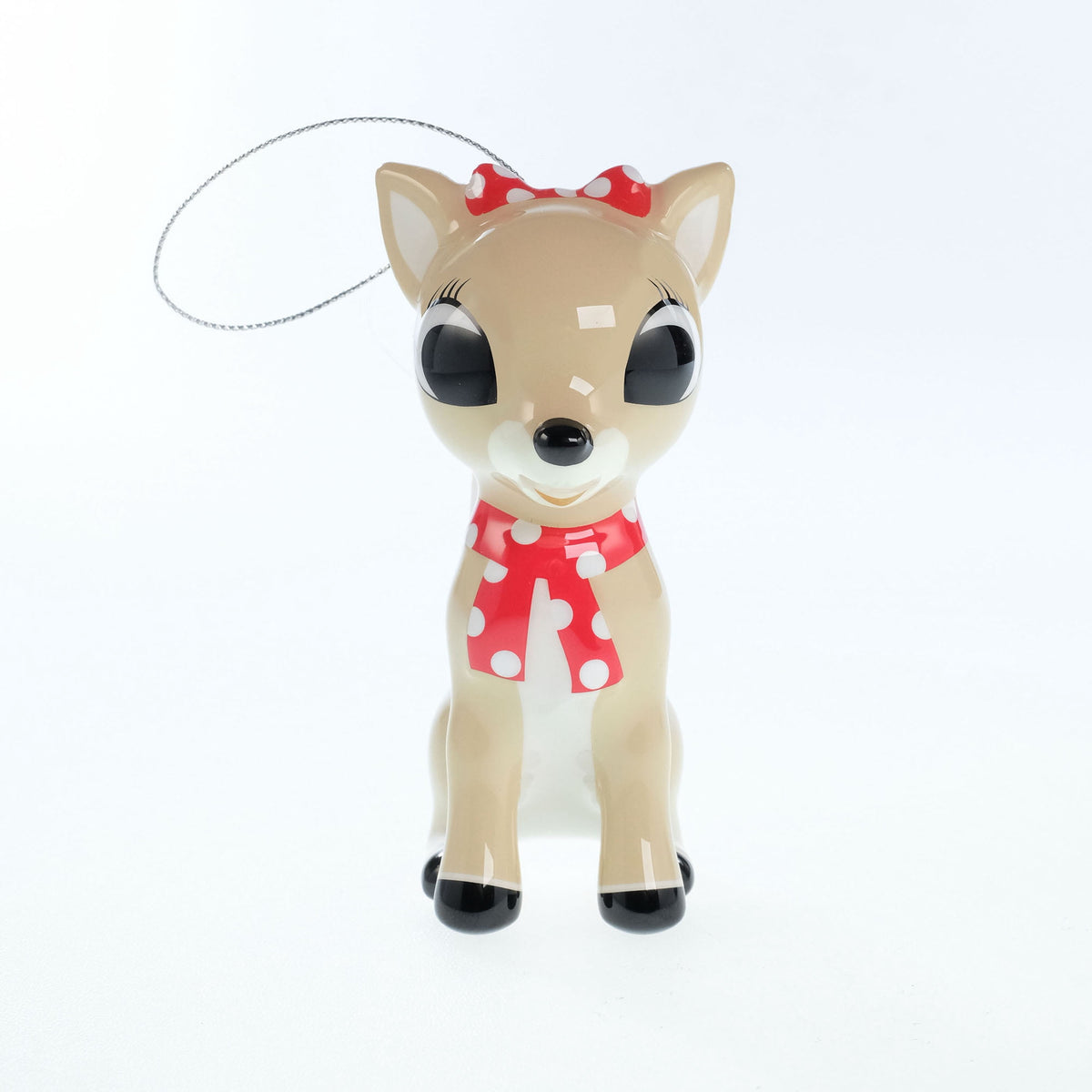 Rudolph the Rednose Reindeer,Clarice Figural Christmas Tree Ornament