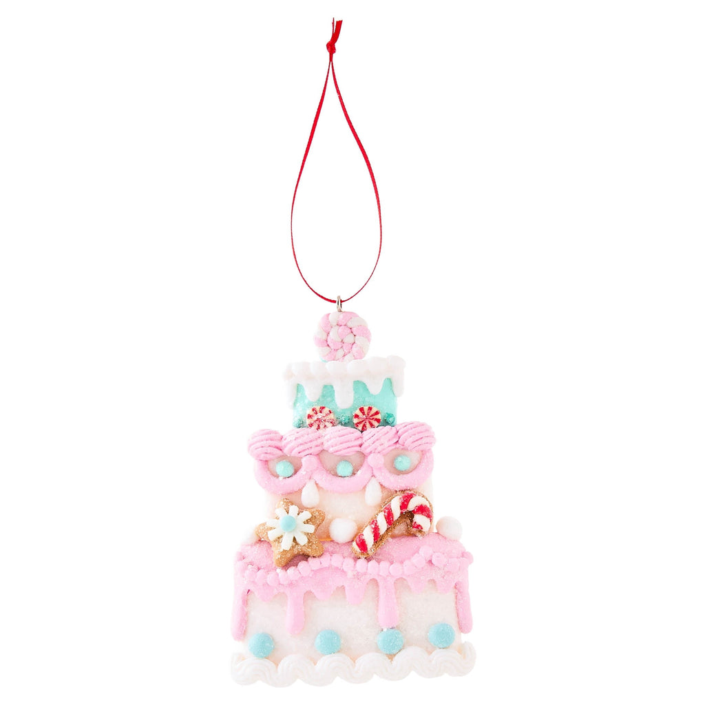 Multicolor Clay Dough Cake Christmas Ornament, 4.5", by Holiday Time