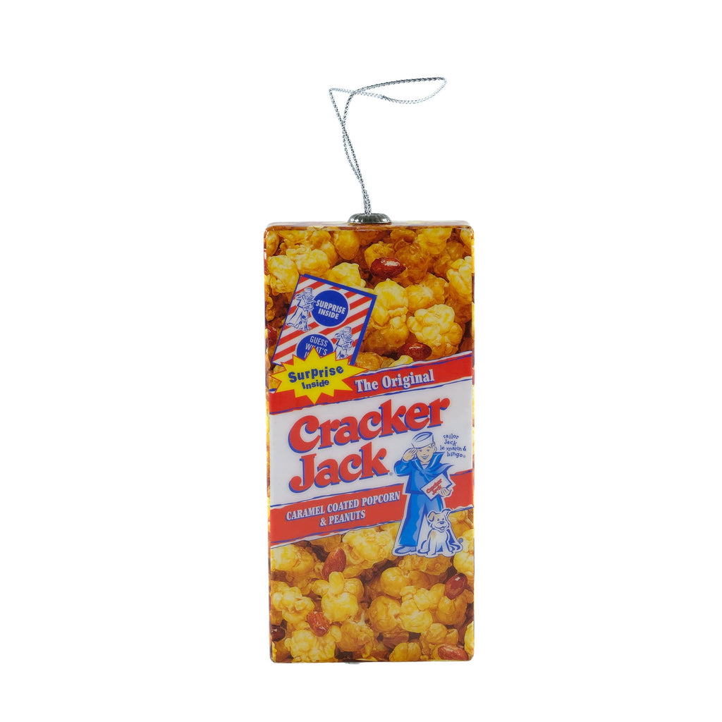 Cracker Jack Box Retro Christmas Tree Ornament