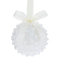 Cream Pearl Ball Christmas Ornament, 3.8", by Holiday Time