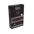 Celebrations ICT5CHSA Christmas Lights Platinum LED T5 Pure White/Warm White 100 ct Icicle 9.5 ft.