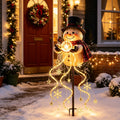 Christmas Decorations Outdoor, Snowman Yard Stake Lights, Garden Lawn Patio Holiday Decor