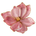 Deluxe Pink and Gold Magnolia Christmas Clip Ornament, 8.5", by Holiday Time