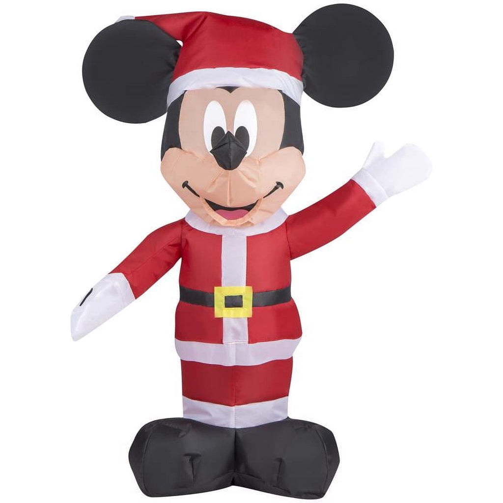 Disney Magic Holiday Mickey Mouse Airdorable 20-inch Inflatable Indoor Use