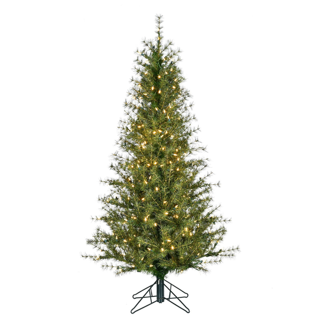 Fraser Hill Farm 5-ft. Farmhouse Fir Christmas Tree with Warm White LED Lights, FFFF050-5GR