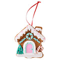 Multicolor Clay Dough Gingerbread House Christmas Ornament, 3.8", by Holiday Time