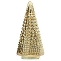 Glass Tree Christmas Decoration, Gold, 10", by Holiday Time