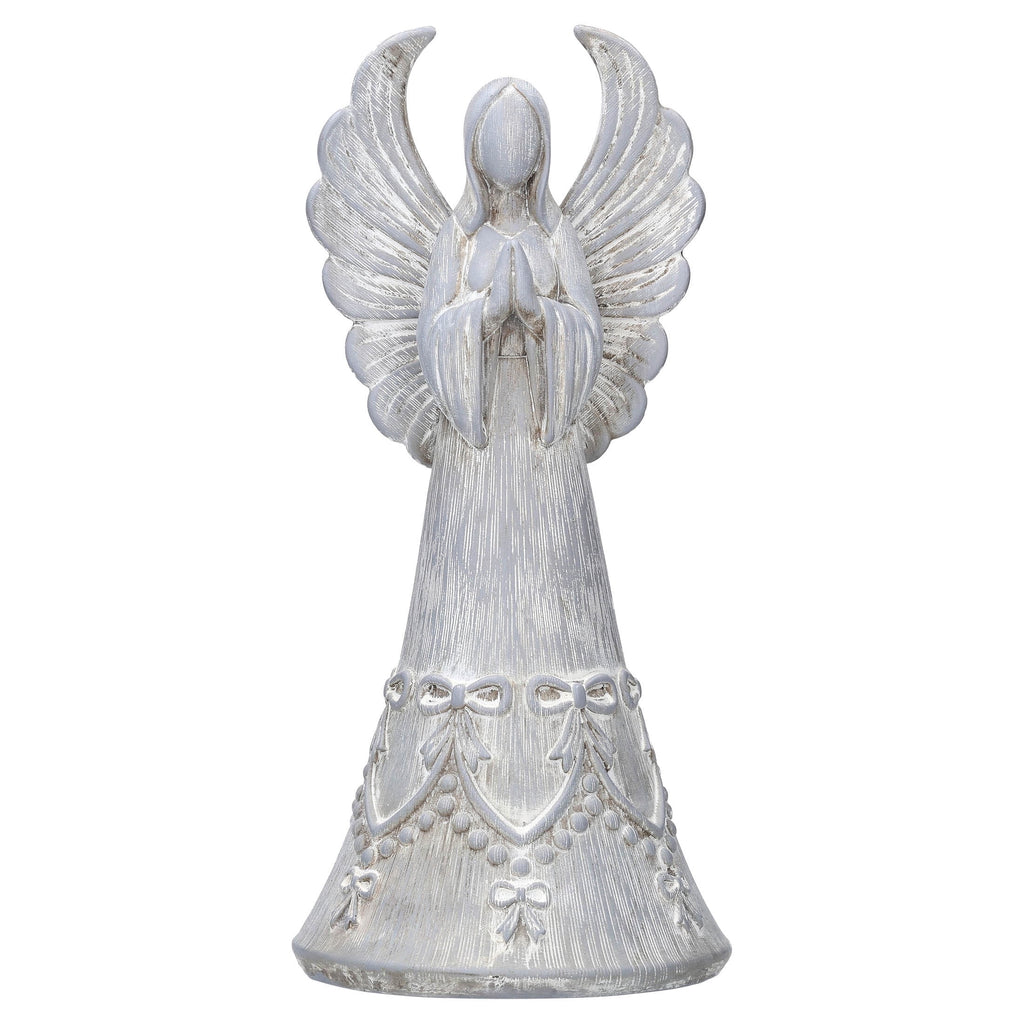 Praying Angel Christmas Decoration, Gray, 13", by Holiday Time