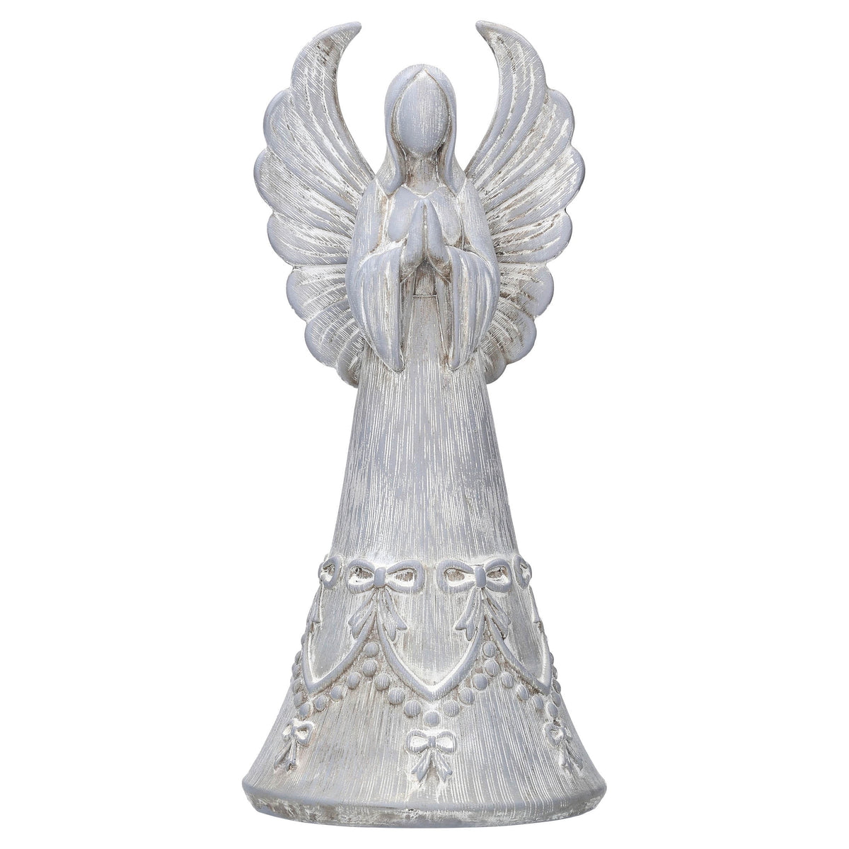 Praying Angel Christmas Decoration, Gray, 13", by Holiday Time
