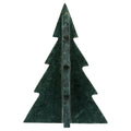 Marble Tree Christmas Decoration, Green, 8.5", by Holiday Time