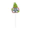 Dr. Seuss The Grinch “Merry Christmas” Yard Stake – Outdoor Holiday Decoration