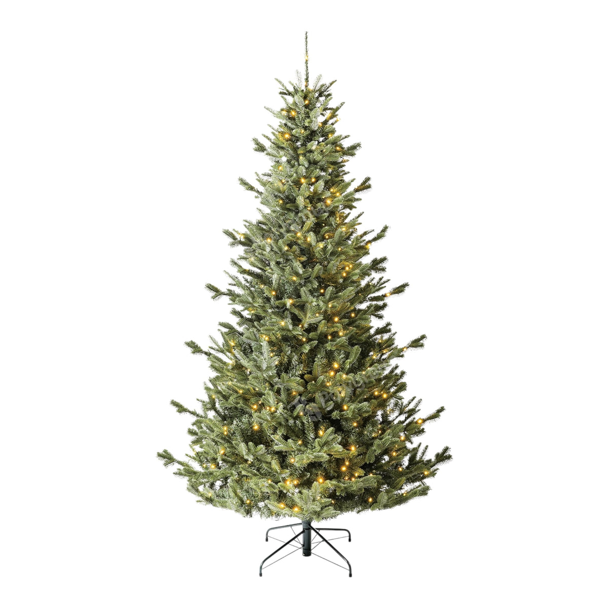 Good Tidings 7.5-Foot Pre-Lit Palisade Christmas Tree with 450 Warm White LED Lights