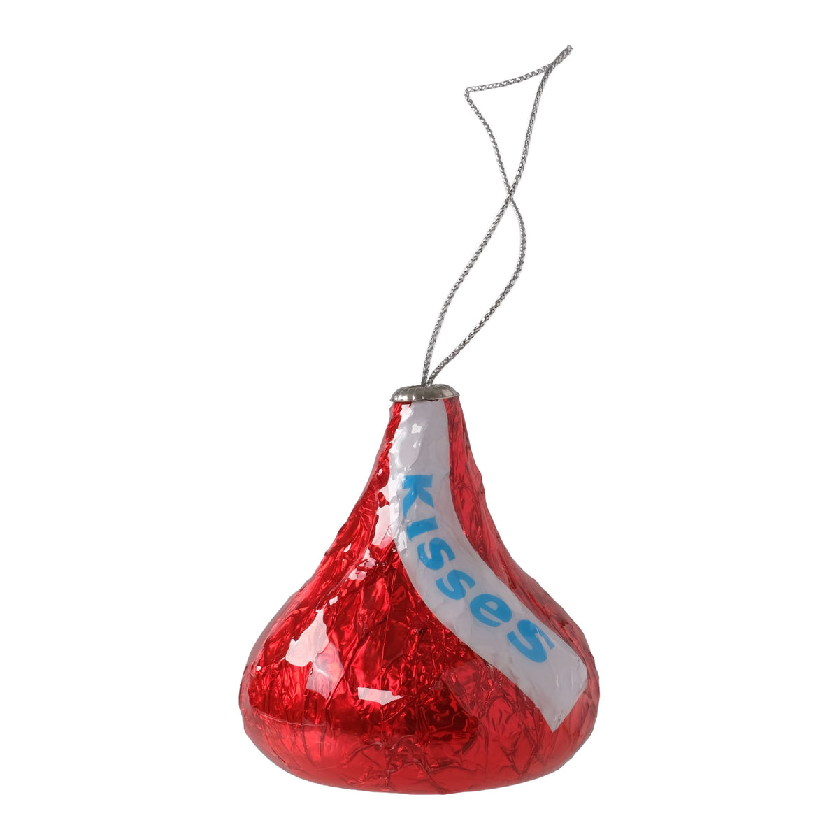 Hershey’s Kisses Red Foil Figural Christmas Tree Ornament