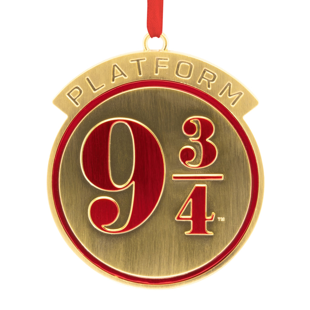 Hallmark Christmas Ornament (Harry Potter Platform 9 3/4, Metal), 1 Count