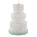 Hallmark Christmas Ornament (Wedding Cake 2026, Porcelain), 1 Count