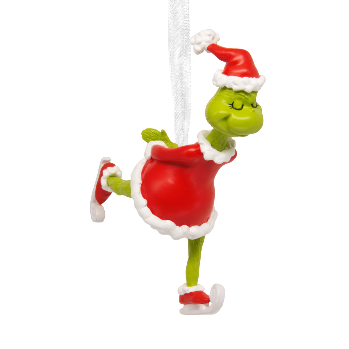 Hallmark Christmas Ornament (Grinch Ice Skating), 1 Count