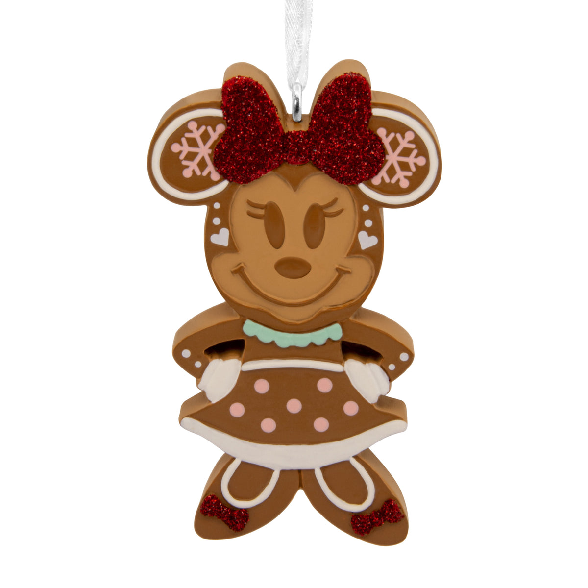Hallmark Christmas Ornament (Disney Minnie Mouse Gingerbrd Cookie), 1 Count