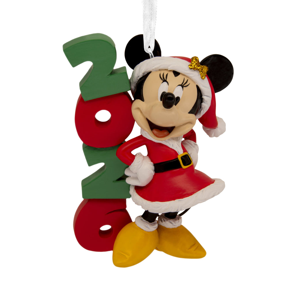 Hallmark Christmas Ornament (Disney Minnie Mouse 2026), 1 count, 1 Count