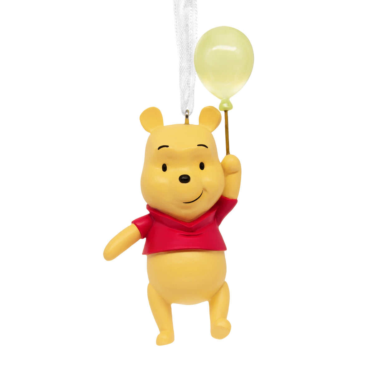 Hallmark Christmas Ornament (Disney Winnie the Pooh With Balloon), 1 Count