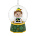 Hallmark Christmas Ornament (Elf Buddy Globe With Motion), 1 Count