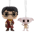 Hallmark Ornaments (Harry Potter and Dobby Funko POP!), 2 Count, 1 Count