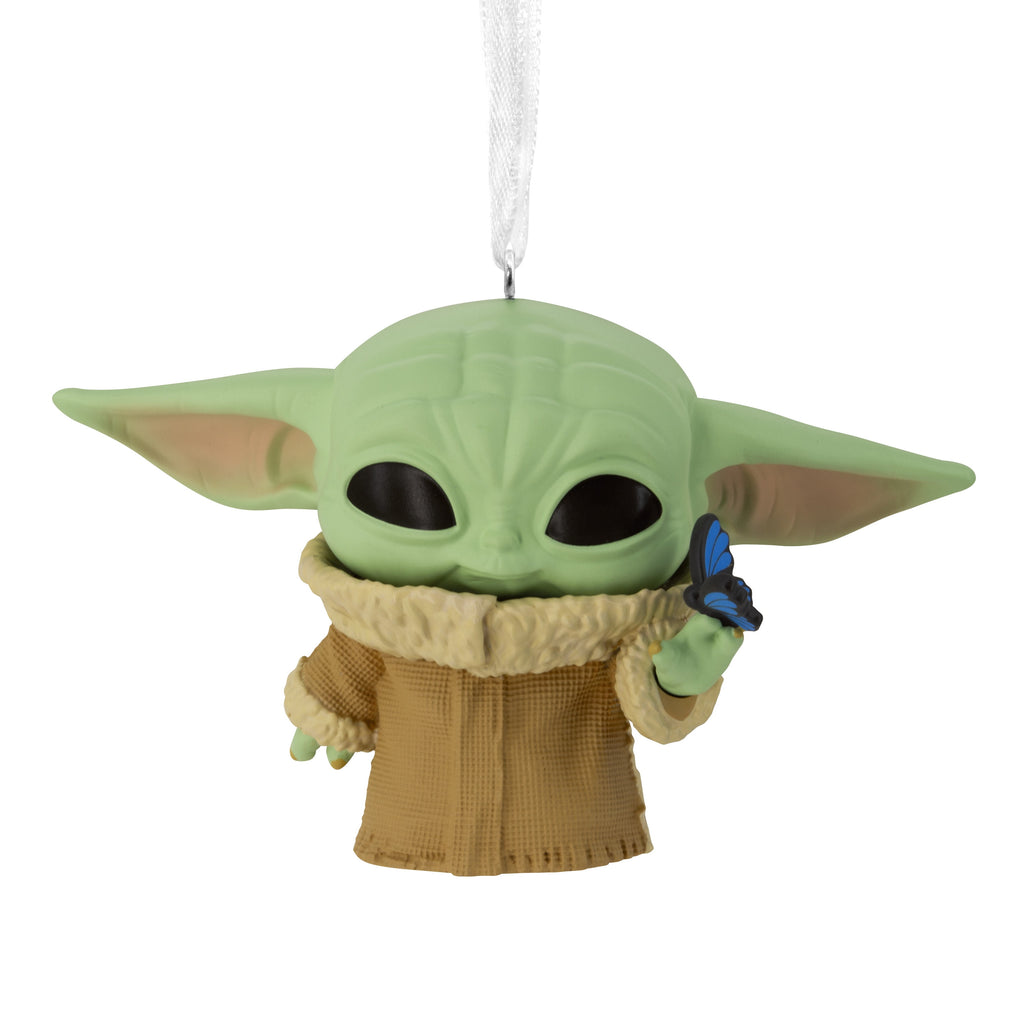Hallmark The Mandalorian Grogu Butterfly Funko POP Ornament, 1 Count