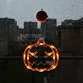 Halloween Window Lights Home Indoor LED Pumpkin Spider Ghost LED Sucker Lamp 2024 Halloween Party Hanging Decoration Kids Favors