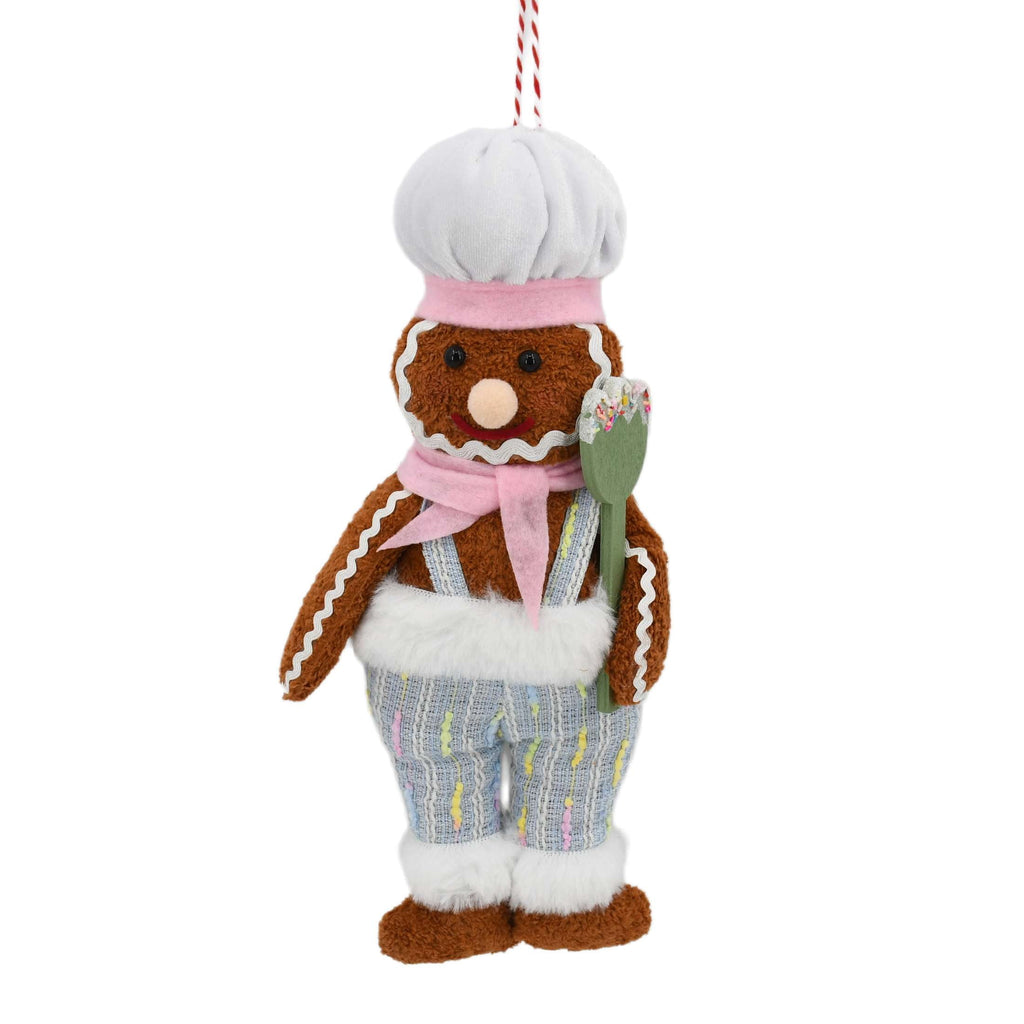 Holiday Time Christmas Jumbo Gingerbread Boy Ornament 10 Inches, 1 Count
