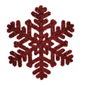 Red Jumbo Tinsel Snowflake Christmas Ornament, 14", by Holiday Time