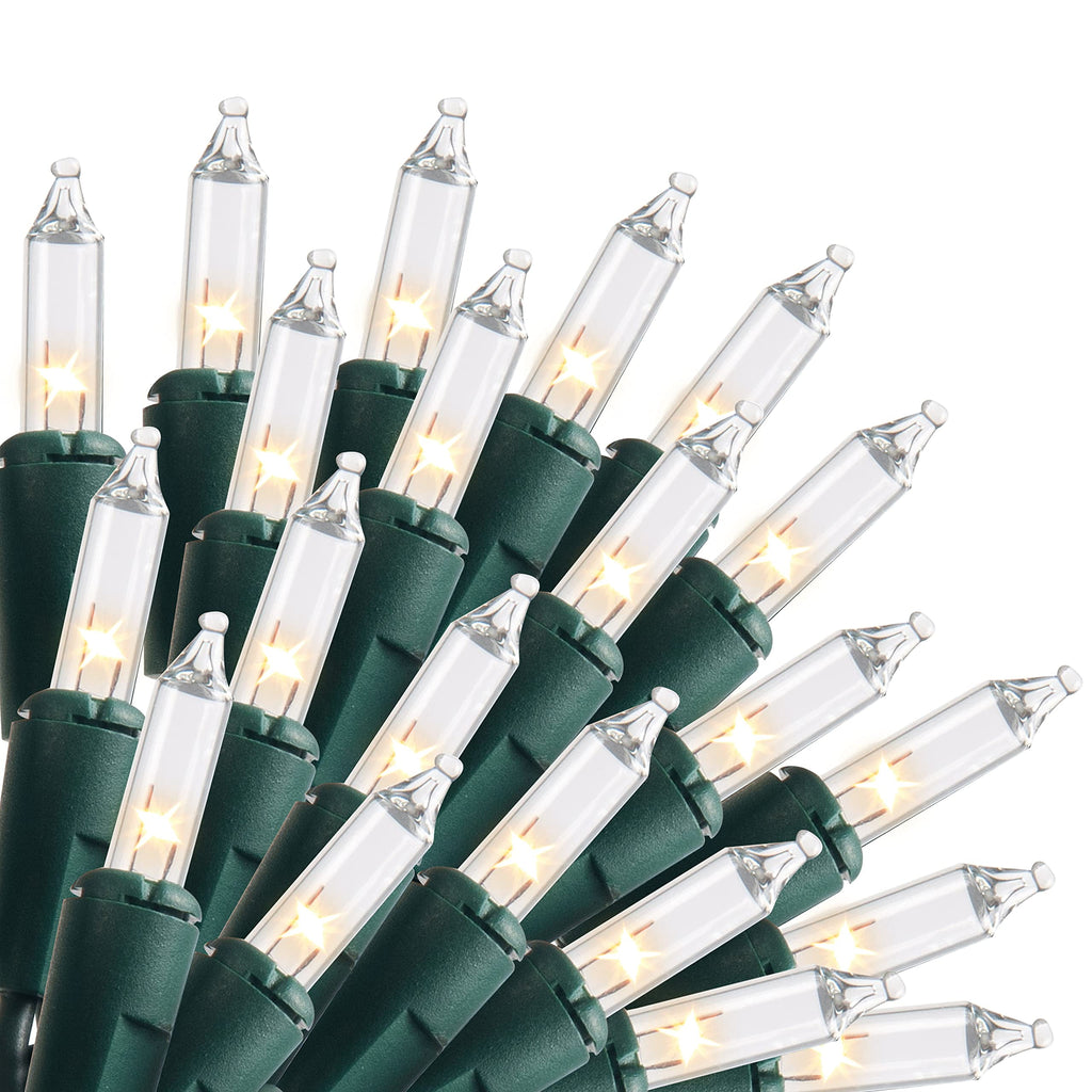 Joiedomi 300-Light Clear LED Christmas String Lights, 67.5ft, 2.5" Spacing