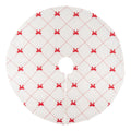 Bows Mini Christmas Tree Skirt, Red and White, 18", by Holiday Time