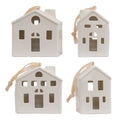 My Texas House 4-Count White House Christmas Ornaments