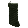 My Texas House Textured Knit Ralph Christmas Stocking, Green, 20"