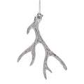 Silver Metal Deer Antler Christmas Ornament, 5", by Holiday Time