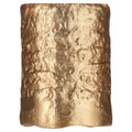 Small Metal Christmas Pillar Candle Holder, Rustic Gold, 4", by Holiday Time