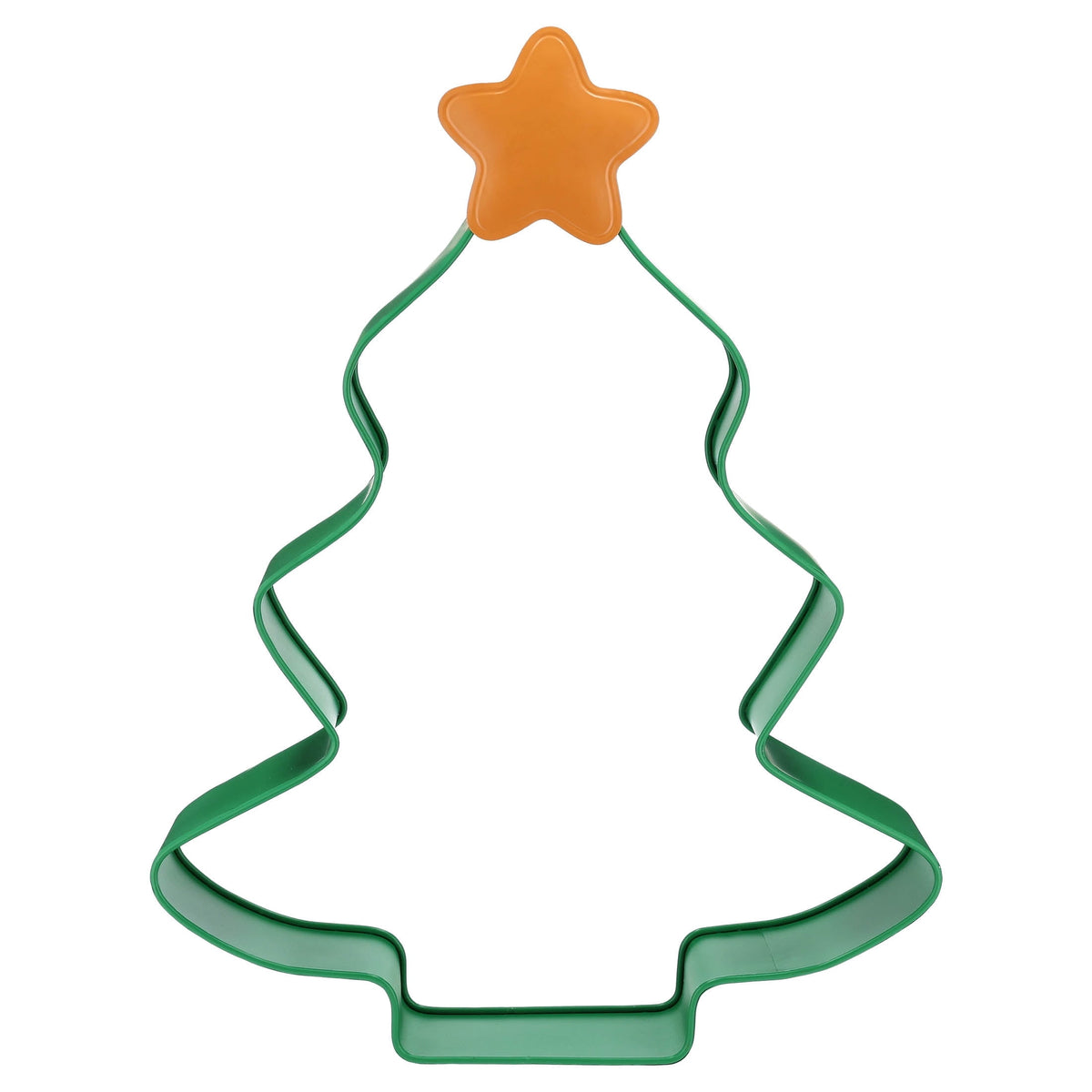 Metal Tree Cookie Cutter Christmas Decoration, Green, 22", by Holiday Time