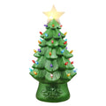 Mr. Christmas 40 in. Blow Mold Nostalgic Round Tree - Metallic