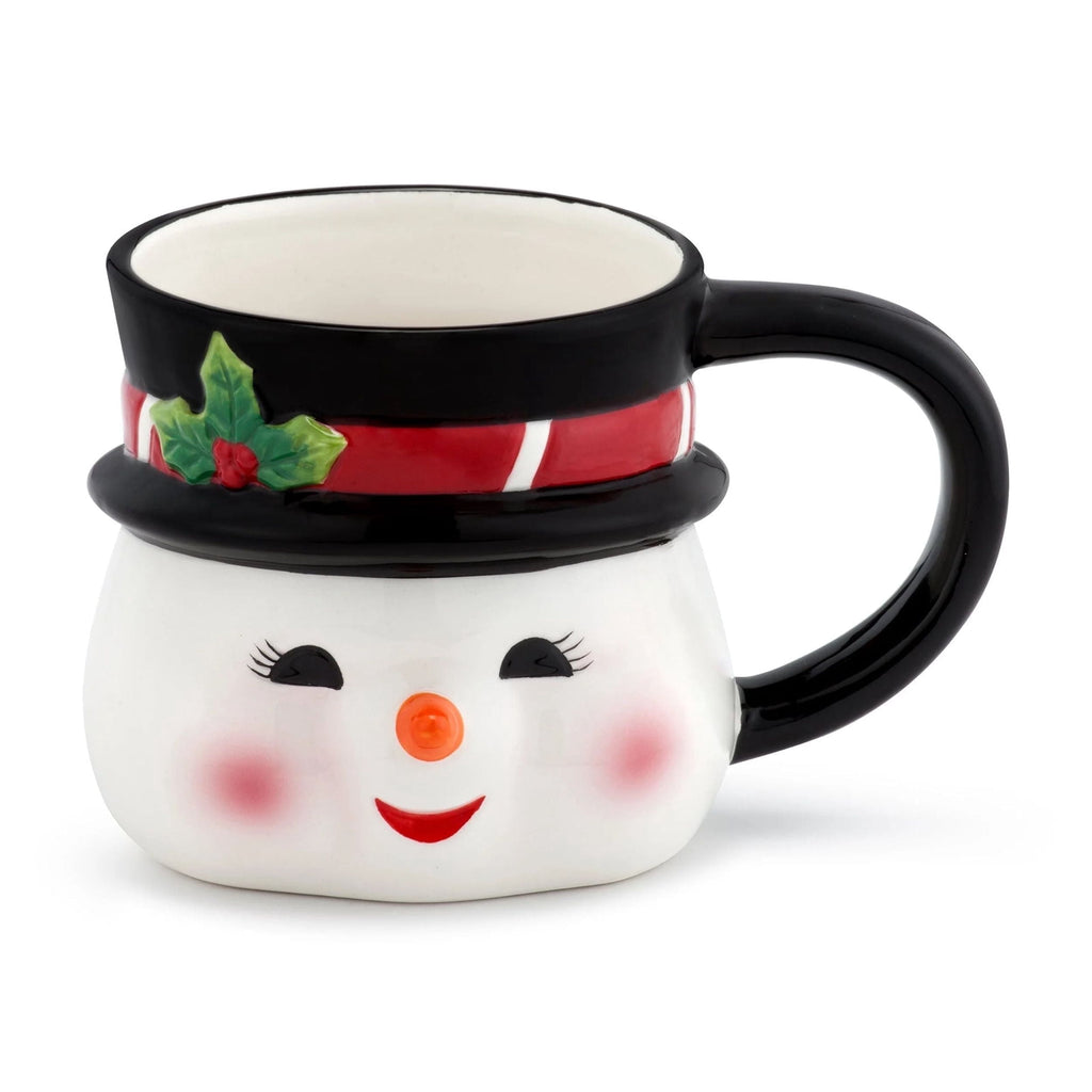 Mr. Christmas Nostalgic 16oz Ceramic Snowman Coffee Mug